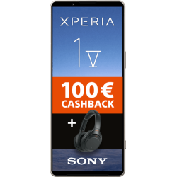 Sony Xperia 1 V Schwarz + Sony WH-1000XM3