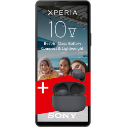 Sony Xperia 10 V Gojischwarz + Sony LinkBuds S Gojischwarz