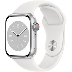 Apple Watch Series 8 Cellular 41mm Silber