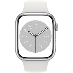 Apple Watch Series 8 Cellular 45mm Silber